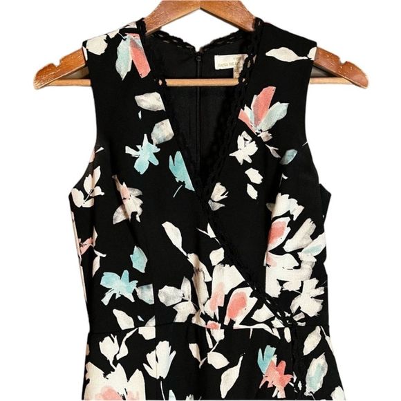 Dress the Population Bijou Floral Plunge Dress - Picture 5 of 13